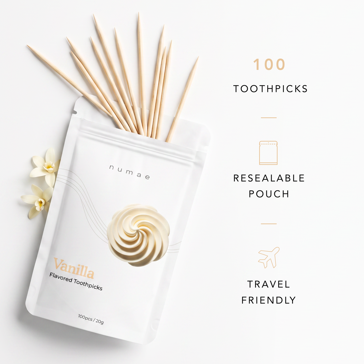 Vanilla Toothpicks